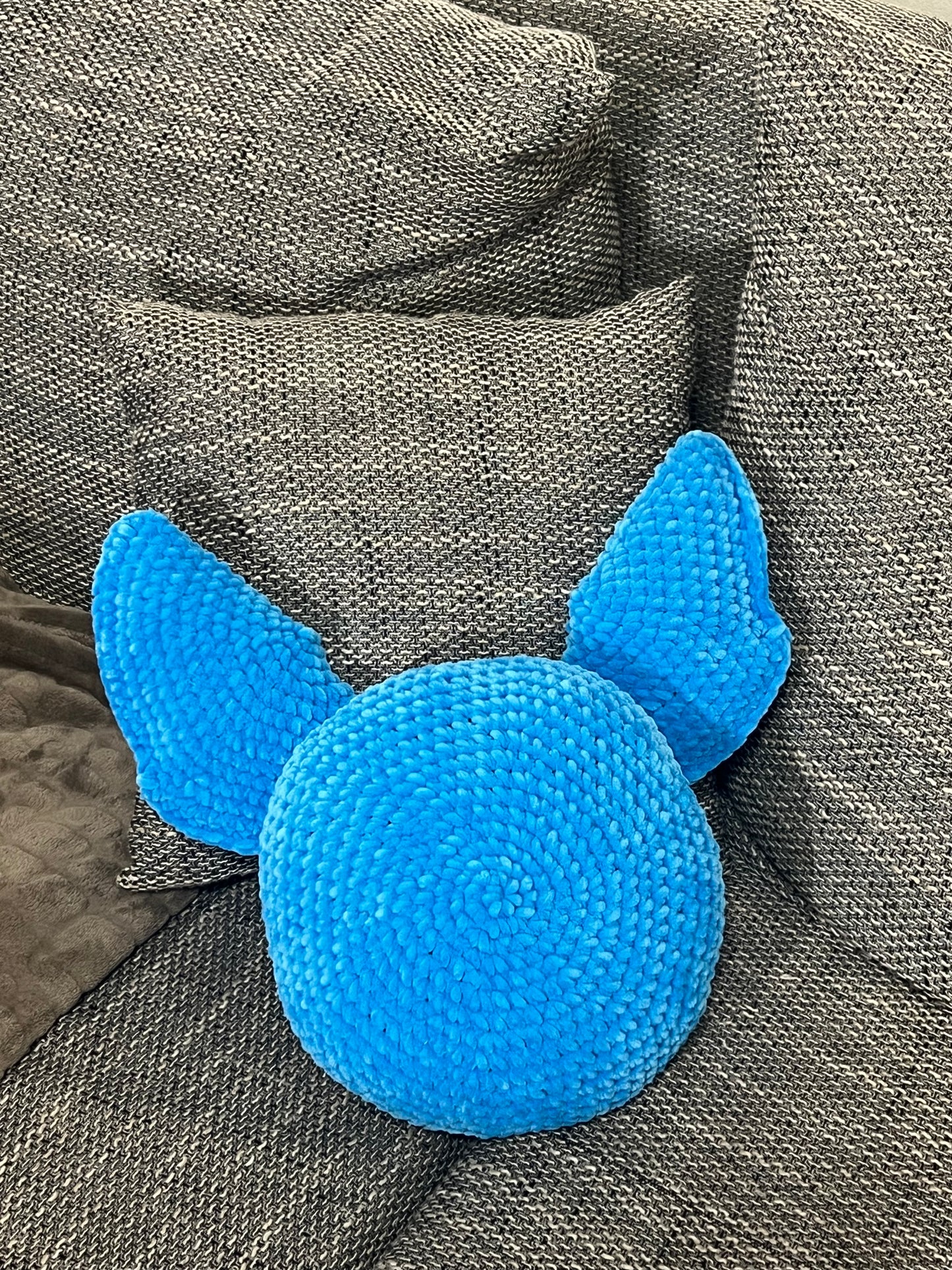 Stitch character inspired pillow