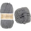 Chunky knitted beanie and snood set