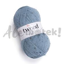 Chunky tweed beanie