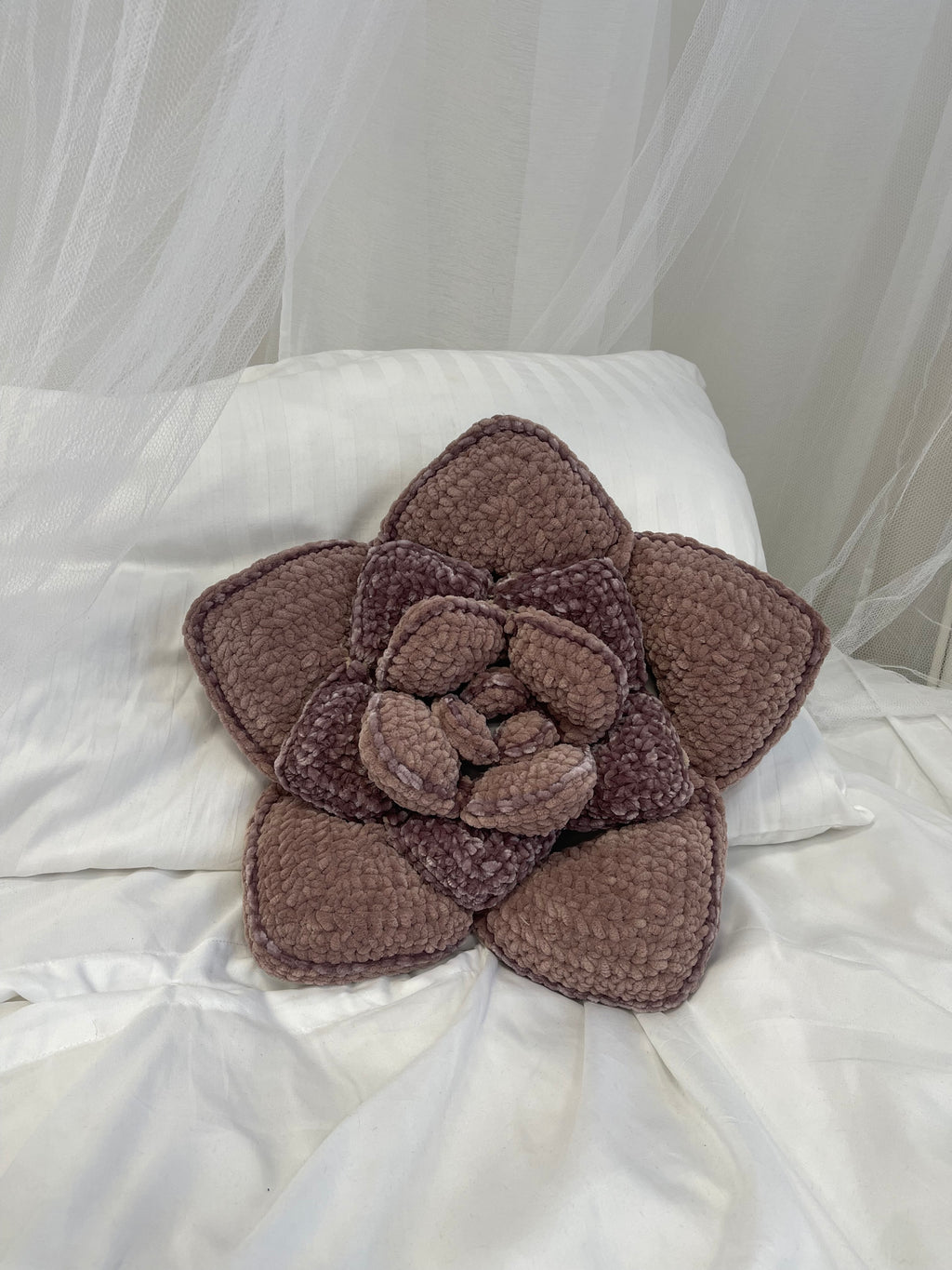 Crochet succulent pillow (pdf)
