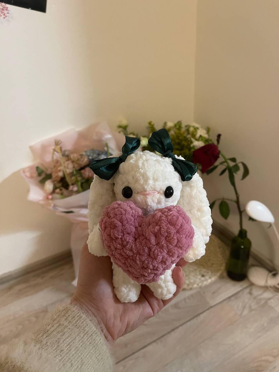 Valentine bunnies (charity pdf pattern)