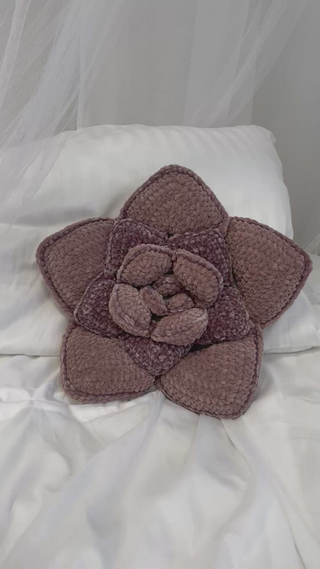Crochet succulent pillow (pdf)