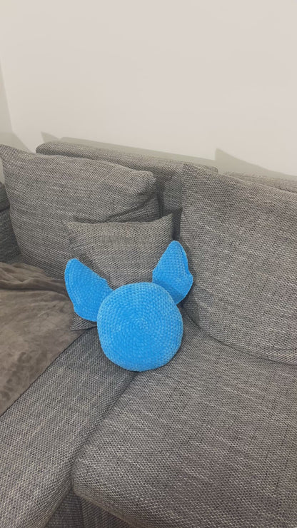 Stitch character inspired pillow